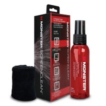 Monster Cable (몬스터 케이블) 먼지 먼지 유성 지문 및 기타 입자 제거 스크린 클리너 내용량 60ml MSC-60 VME50016