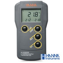 한나 HI 935005 온도계 K-Type 프로브 Thermocouple Thermometer with Auto-off Capability HANNA 한나기계