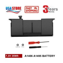 A1495 배터리 For 애플 맥북 에어 11”Mid 2013 Early 2014 2015 A1465 MJVM2