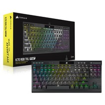 CORSAIR(커세어) K70 RGB TKL OPX 광적축 게이밍 기계식 키보드