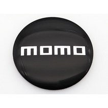 56mm 60mm 3D 모모 로고 자동차 엠블럼 휠 센터 허브 캡 4 개 자동 림 수리 방진 배지 커버 스티커 스타일링 액세서리, [01] MOMO, [05] 60mm black cap