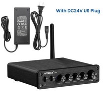차량 자동차 앰프AIYIMA-서브 우퍼 블루투스 앰프 TPA3116 디지털 오디오 파워 50W x 2 + W 서브 100, 06 A03 Amplifier US