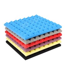 흡음제 흡음판 실내방음벽 방음제 셀프 10개세트, 회색 두께 5cm(접착제 포함) 50x50cm
