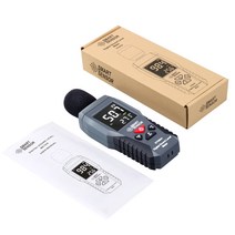 소음측정기 데시벨 층간소음 디지털 사운드 레벨 소음 측정기 30-130dB dB 데시벨 감지기 오디오 테스터 메, 한개옵션1, 한개옵션0