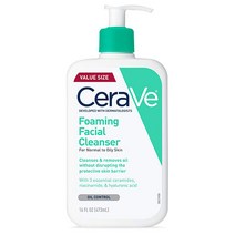 CeraVe 세라비 포밍 페이셜 클렌저 지성 피부용, 473ml, 1개