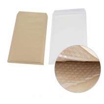 안전봉투 종이 에어캡 내경 크라프트지 70X165mm 270장봉투 종이봉투 에어캡봉투 안전봉투 종이안전봉투