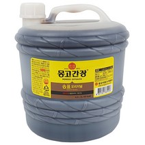 몽고식품 몽고간장 송표 4.5L, 1개