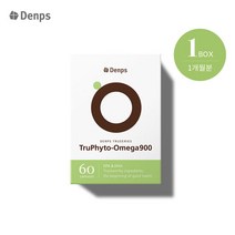 [덴프스] 트루식물성오메가900 1개월 1BOX, 단품, 단품