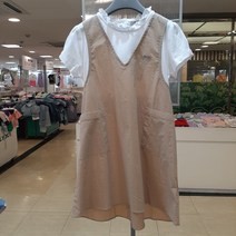 레노마키즈(주니어) 여름@@신상@@세련되고@@깔끔하면서##시원한 레이어드 원피스