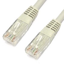 [강원전자] NETmate CAT.6 UTP 랜케이블 [15M/그레이] [NMC-US6150]