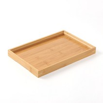 대나무트레이 베이커리트레이 나무식판 대나무쟁반 빵쟁반 28x19cm
