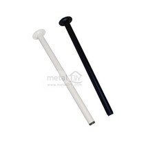 원형 철제 테이블다리 식탁다리 가정공구 철물점 자재, 흑색