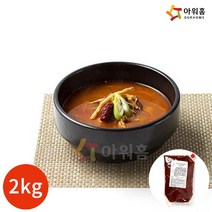 브랜드없음 아워홈 행복한맛남 육개장 양념장 2kg x 1봉, 1개