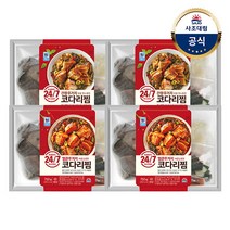 [사조대림] [대림냉동] 대림선 우거지 코다리찜 750g x4개 /간장/얼큰/냉동밀키트/간, A/B/C/형:얼큰4개{B}