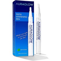 AuraGlow Teeth Whitening Pen 35％ Carbamide Peroxide 15＋ Whitening Treatments No Sensitivity 2mL, Teeth Whitening Pen 1