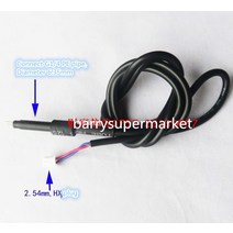 유량계 2PCS 유량 센서 수질 테스트 프로브 TDS 전도도 테스터 RO 정수기 전용 삼각 조인트 G1/4 0.8MPA, 2개