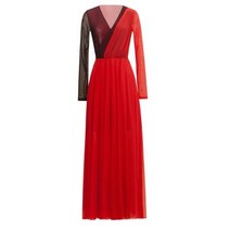 워십복 워십의상 실크 표면 현대 무용 의상 댄스, Red+L