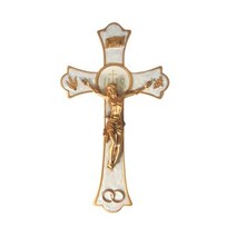 성스러운 미사 벽 십자가 결혼 반지 종교 8인치