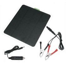 휴대용 태양광 패널 20W 태양 전지 12V/5V USB2.0 태양열 자동차 충전기 야외 단결정 실리콘 유연한 판매