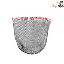 ZRZ 촘촘 수제 경심망 프레임 바다뜰채망 4색, 레드