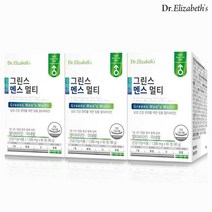 닥터엘리자베스 그린스 멘스 멀티비타민 60정 3박스 6개월분, 단일/상품