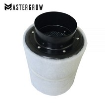 MasterGrow 고효율 활성탄 에어 필터 세트 실내 수경 재배 온실 텐트 조명 4 인치 5 6 810, 4inch 100X200X50mm