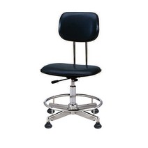 파미가구 제도용 팔무의자 진료의자 병원의자 작업용의자, 밤색(고정형)