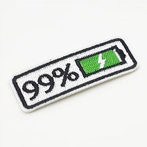 배터리99% 와펜 붙이기 옷에 붙이는 스티커 대형 빈티지 옷 수선 패치 캠핑 열 아웃도어 접착 미니 가방 꾸미기 귀여운 작은 교복 접착식 의류 리폼 와팬 마크
