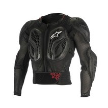 라이더옷 모터사이클자켓 Alpinestars 알파인스타 남성용 바이오닉 액션 오토바이 보호 재킷 블랙/레드 XL, X-Large