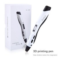 3D펜 쓰리디펜 SL 300 3D 프린팅 펜 SUNLU Scribe Pen 고급 생일 선물 DIY 드로잉 도구 매직, SL-300-white_CN | Eu