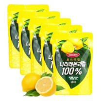 니라 프리미엄 레몬과즙 100% 140ml, 1개 140ml