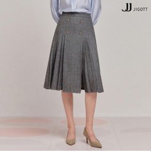 [JJ지고트(JJ JIGOTT)] (JJ지고트) 울 블렌드 플리츠 스커트 GM2P0SK20