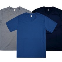 나인앤나인 데일리 시원한 냉감 기능성 스판 브이넥 반팔 티셔츠