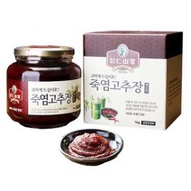 인산가 죽염 고추장 매운맛 1kg 병/인산가/경남 함양/냉장보관/무료배송, 상세페이지 참조