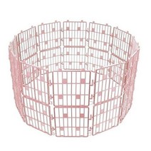 어린강아지 교육용 크기조절가능 울타리 철망 훈련용 반려견 애견 현관펜스 개벽, 아이보리