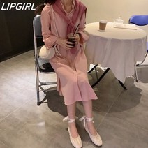 립걸카노 레이어링 원피스