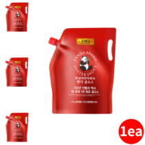 이금기 팬더 굴소스 2kg 스파우트팩 oyster sauce 업소용 가정용 식자재 식재료 대용량 중화 요리용 굴추출물 천연 굴 액기스 볶음밥 엑기스 양념 조미료 비법소스 중식, 1개