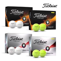 타이틀리스트 2023 Pro 골프볼, Pro V1x(화이트)