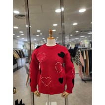 레코브 사랑스런 하트비즈 스웨터 뉴코아울산성남 레니본