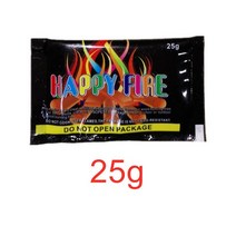 캠프파이어 감성캠핑 매직 오로라가루 모닥불 불멍 25g 다채로운 불꽃 마술 화재 분말