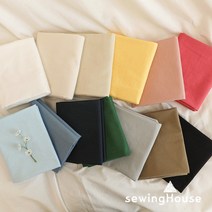 대폭 면20수 에어로워싱 무지원단 면원단 에브리데이 13종, 피치핑크
