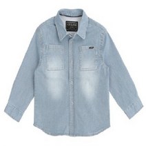 [게스키즈] SH04 스판 데님 셔츠 G21KBB030-N4 (9481446)