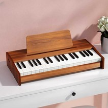 미니피아노 작은 피아노 어린이 전자 키보드 장난감, 상세 페이지 참고, 37건반 목재 업라이트 피아노