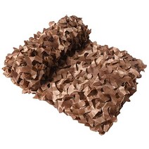 옥상그늘막 접이식천막 햇빛차단 주차 행사 이동식 방수 텃밭 농업용 창고형 캠핑 사격 사냥 군사 테마 파티 장식 및 차양에 적합한 군사 위장 그물 가지 색상, 사막 위장, 협력사, 1.5x1m