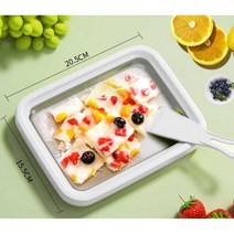 어린이 간식 아이스크림 철판 제조기 소프트콘 카페, (걸핑크-대)304스테인리스스틸