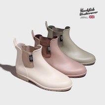 ROCKFISH WEATHERWEAR 파스텔 첼시 레인부츠 - CREAM