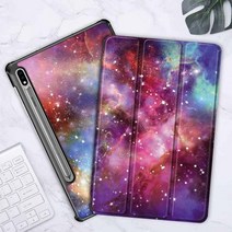 갤럭시 탭 S7 S8 플러스 Fe 케이스 SM-T870 T970 P610 T736 X800 커버 S6 라이트, 05 Tab S7 Plus 12 4 in, 06 CH-YHX