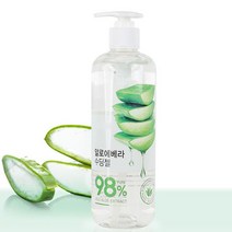 청정제주 알로에추출물 화장품 피부촉촉 수딩젤 500ml, 1, 본상품선택