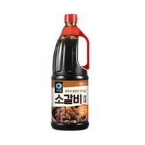 청정원 소갈비양념 2kg 낱개 소량 (1004139), 1개