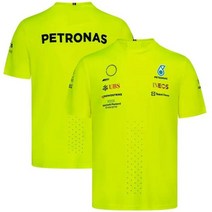 Petronas-레이싱 남성 통기성 캐주얼 반팔 팀 케토 f1 어린이 성인 라운드 넥 티셔츠 시즌